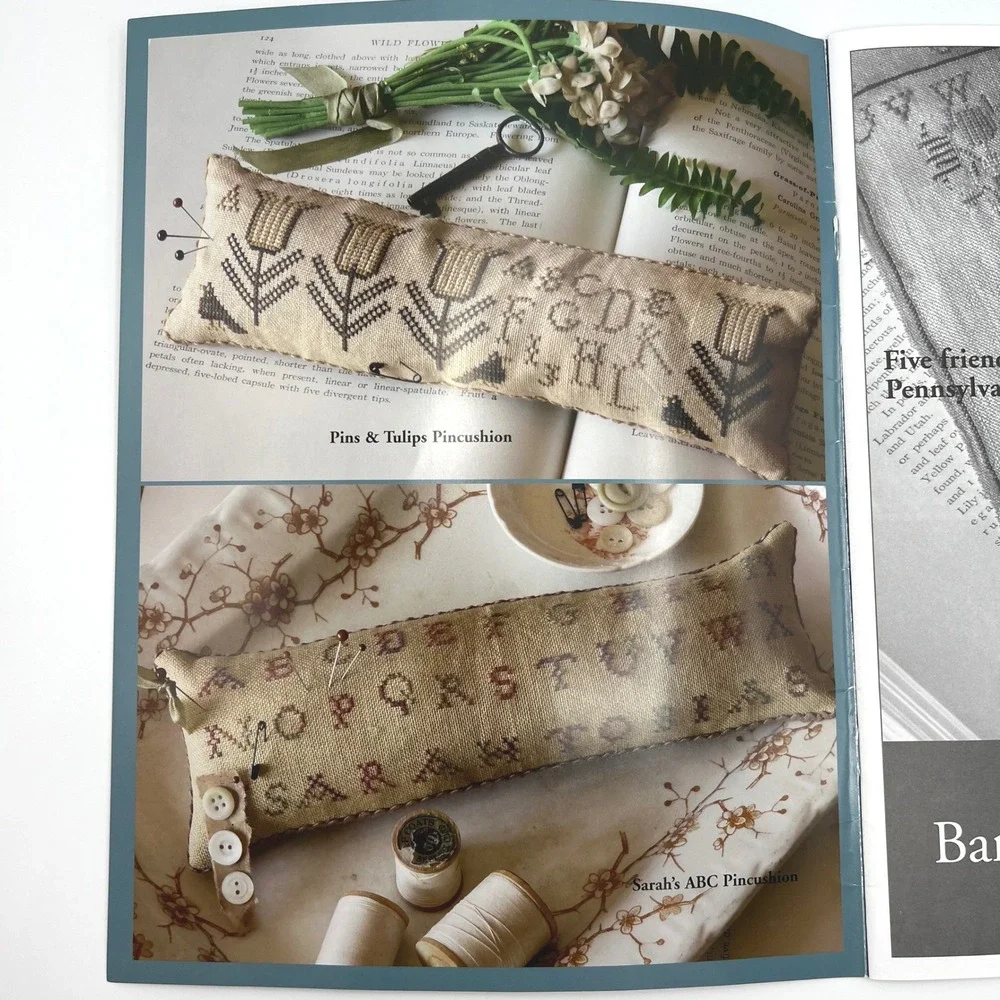 Blackbird Designs Thank You Sarah Tobias Cross Stitch Pattern Book 7 Projects